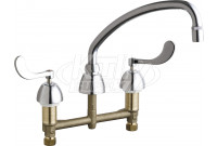 Chicago 786-L9E29ABCP E-Cast Concealed Kitchen Sink Faucet