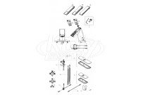 Sloan EFX-300, EFX-350, EFX-375, EFX-377 Series Infrared Sensor Faucet Parts Breakdown