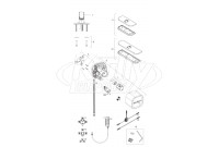 Sloan EFX-600, EFX-650, EFX-680 Series Capacitance Sensor Faucet Parts Breakdown