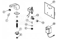 Zurn Z6903-77 AquaSense Faucet Parts Breakdown