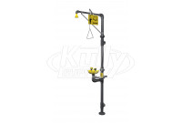 Bradley S19-310PVC Combination Drench Shower & Eye/Face Wash