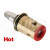 Chicago 1-100XKJKNF Quaturn Ceramic Hot Cartridge (Short) (Discontinued)