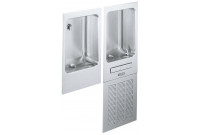 Elkay EFRPCM8K Fully Recessed Water Cooler w/ Cuspidor