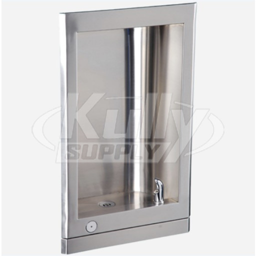 Murdock A181400S Recessed Non-Refrigerated Drinking Fountain with Stainless Bubbler