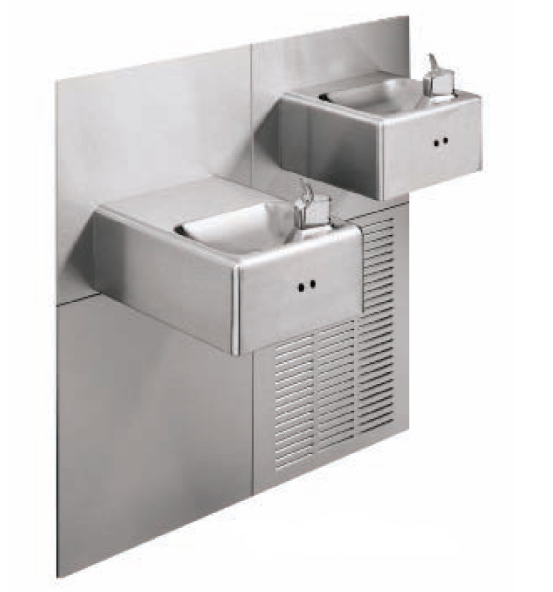 Oasis M8SCEE Bi-Level Modular Sensor-Operated Water Cooler (Discontinued)