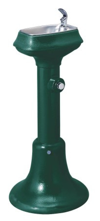 Halsey Taylor 4880FREVG Evergreen Freeze Resistant Outdoor Drinking Fountain