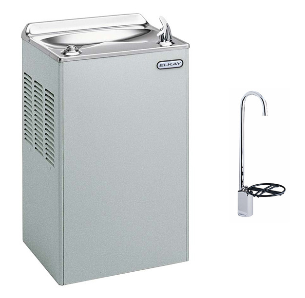 Elkay EWA20LF1Y Deluxe Wall Mount Water Cooler w/ LK1114 Glass Filler (Discontinued)