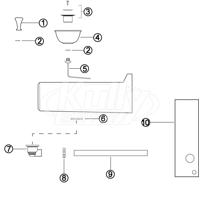Bohlmann DFWM-12-FR DFWM-19-FR Parts Breakdown