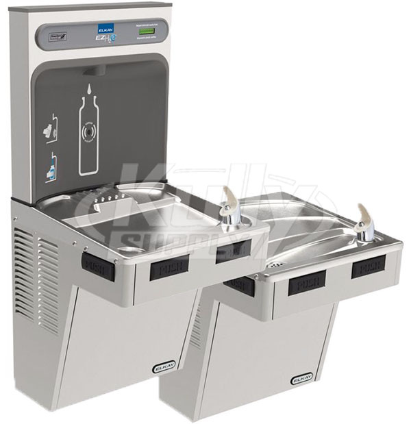 Elkay EZH2O LMABFTL8WSSK Filtered Stainless Steel Dual Drinking