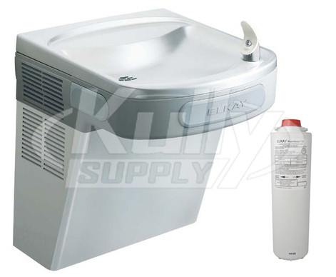 PREMIUM　WATER　Famfit Elkay LZS8S Stainless Steel Filtered Drinking Fountain