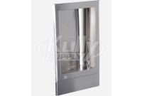 Murdock A481400S Recessed Drinking Fountain with Stainless Bubbler