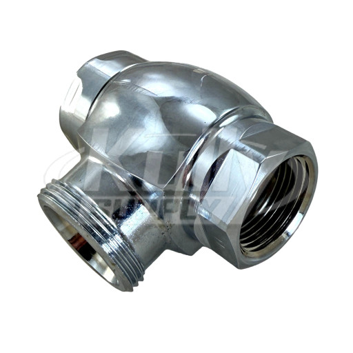 Sloan NH-710-AGS Naval Brass NPSM Inlet (for Ground Joint Tail 1")