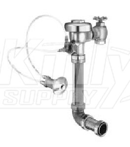 Sloan Regal 9603-1.6 Prison Flushometer (Metal Button Fixture Wall)