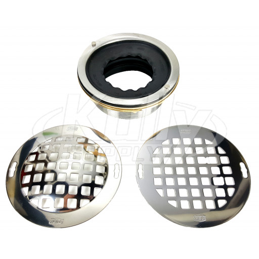 Zurn JP1996-SDL 3" Drain, Stainless Steel