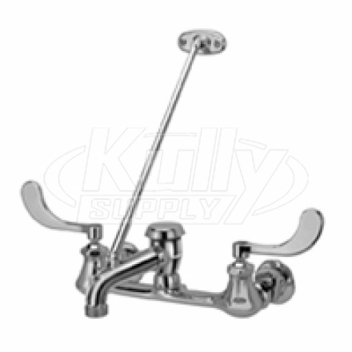 sui　0810 Two Handle Widespread Bathroom Faucet in Stainless 3574-SSMPU-DST