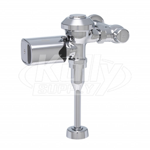 Zurn ZER6003PL-WS1-SM AquaSense Exposed Sensor Diaphragm 1.0 GPF Flush Valve with Chrome Plated Metal Cover