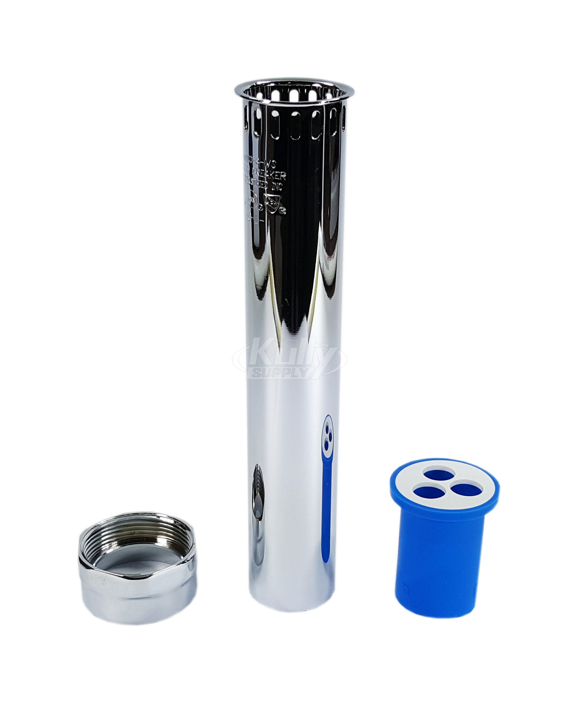 Zurn P6000-A-AA-CP Vacuum Breaker Flush Tube 1-1/2