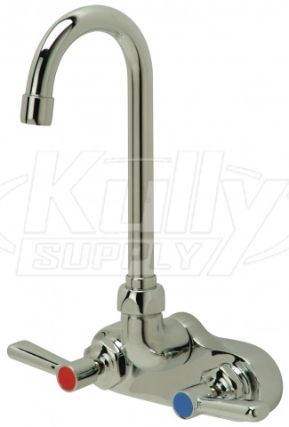 Zurn Z812A1-XL-TWM-15F AquaSpec 4" Centerset Wall Mount Faucet
