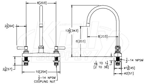 Zurn Z871C1-XL AquaSpec 8