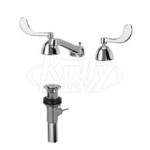 Zurn Z831R4-XL-P AquaSpec Widespread Faucet with Pop-Up Drain