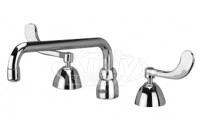 Zurn Z831H4-XL AquaSpec Widespread Faucet